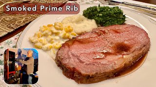 How to Make a Smoked Santa Maria Style Prime Rib