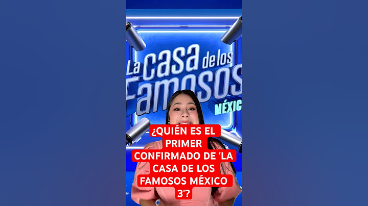 🤩⭐️Who is the first confirmed cast member for 'The House of Famous People Mexico 3'?