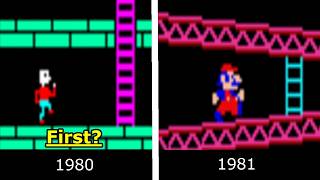 Donkey Kong Wasn't The First Platformer. This Arcade Game Was.