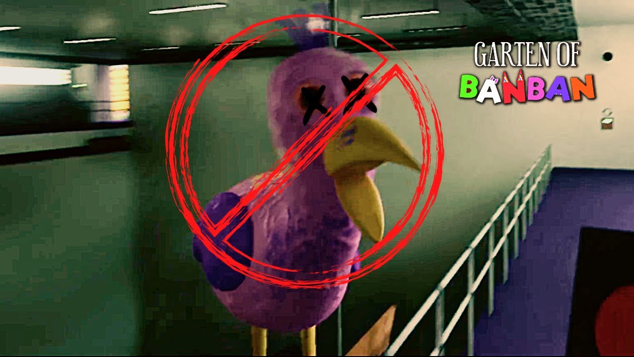 I HATE this BIRD! | Garten of Banban - Horror Game