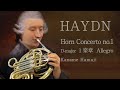 「ホルン協奏曲第1番ニ長調より第1楽章」ハイドン【ホルンソロ 濵地宗】Horn Concerto no.1 D-major, 1st mov. Allegro／Franz Joseph Haydn