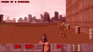 Doom II (Unity) Doom Zero Map 01: High-Rise Roof in 0:21.85 (Any%)