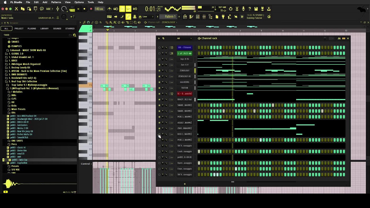 MAKING BEATS IN FL STUDIO (@OPCMAL)