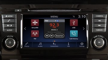 2019 Nissan Rogue - Control Panel and Touch Screen Overview