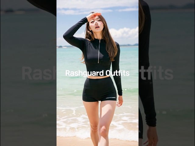 Summer Rashguard Lookbook | 래쉬가드로 완성하는 여름 힐링 룩북