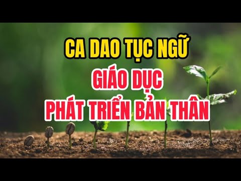 Collection of the most meaningful folk songs and proverbs about education, development, and self-... - youtube