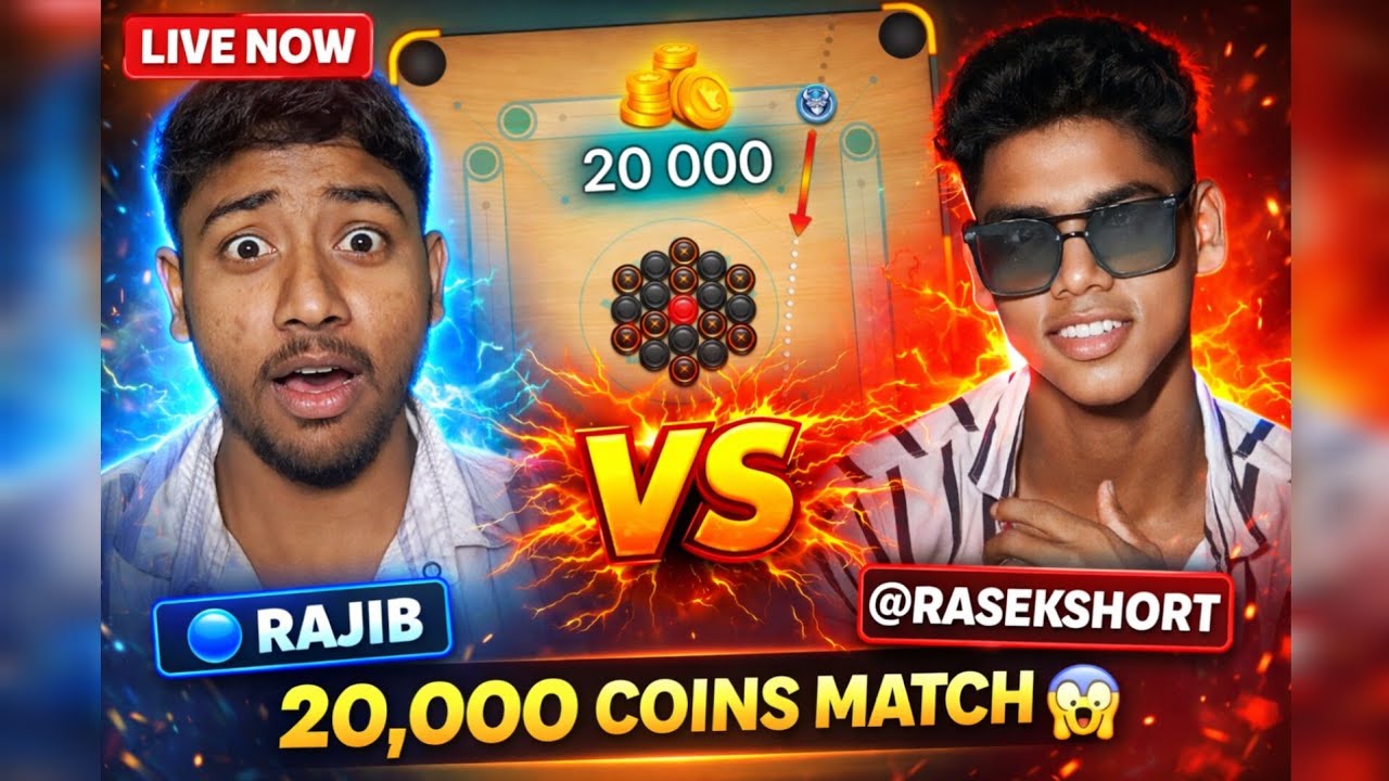 🎯 Carrom Pool Live – Road to Grandmaster! | Intense Matches