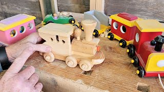 Quick and Easy Wood Toy Train Repair