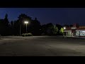 Nighttime parking lot ambience cricket sounds