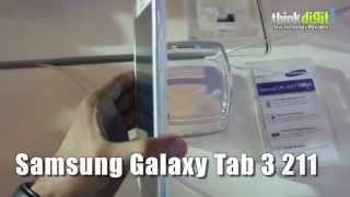 Samsung Galaxy Tab 3 211 - Hands-On Video