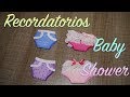 DIY RECORDATORIOS PARA BABY SHOWER FÁCIL Y RÁPIDO