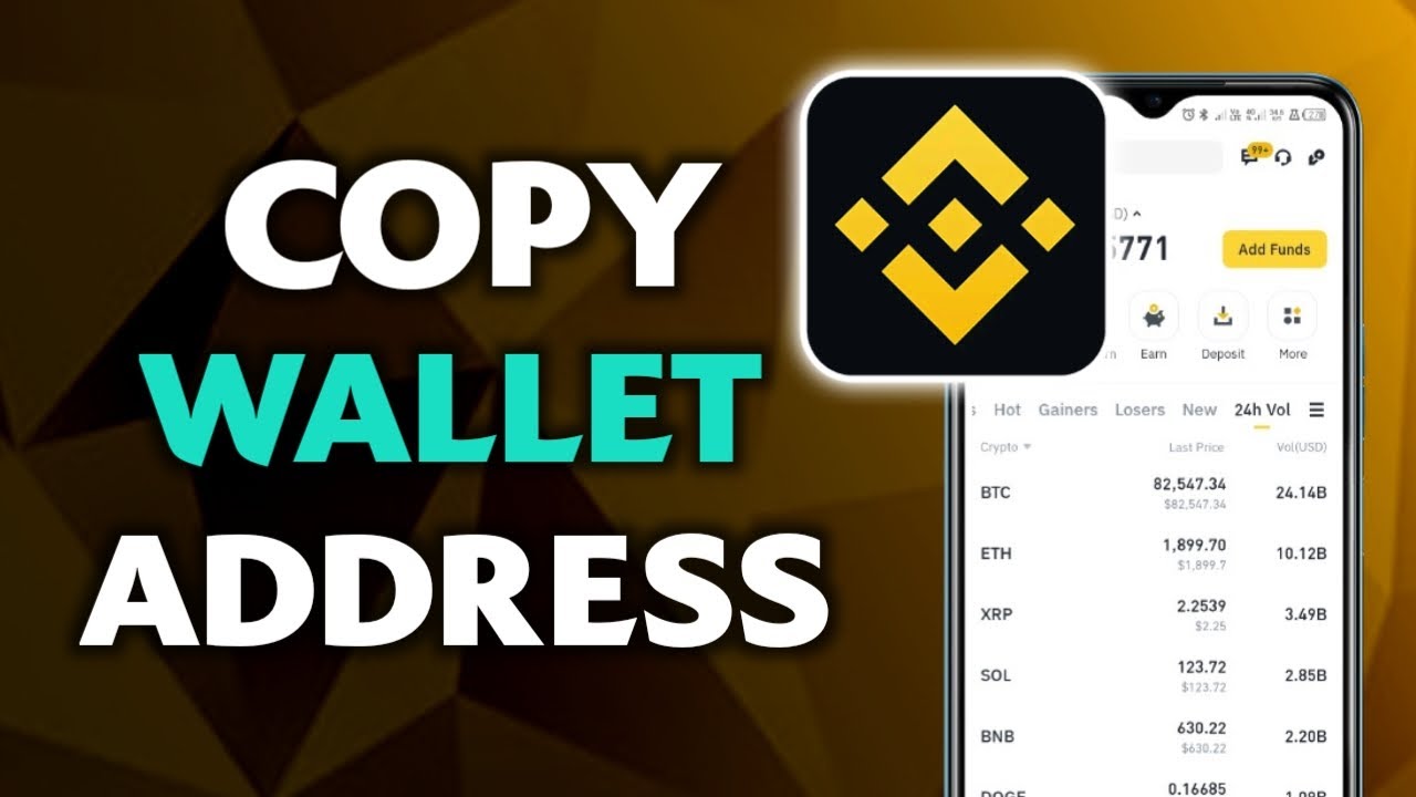 How To Copy Wallet Address On Binance β Step-By-Step Guide - YouTube
