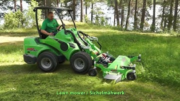AVANT - Compact Articulated Loader - Landscaping Collection #Avant #attachments