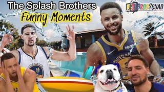 The Splash Brothers Funny Moments: Stephen Curry \& Klay Thompson