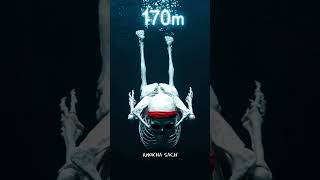 How Deep Can a Human Dive Without Any Equipment? 🌊😱 | The Deepest Dive