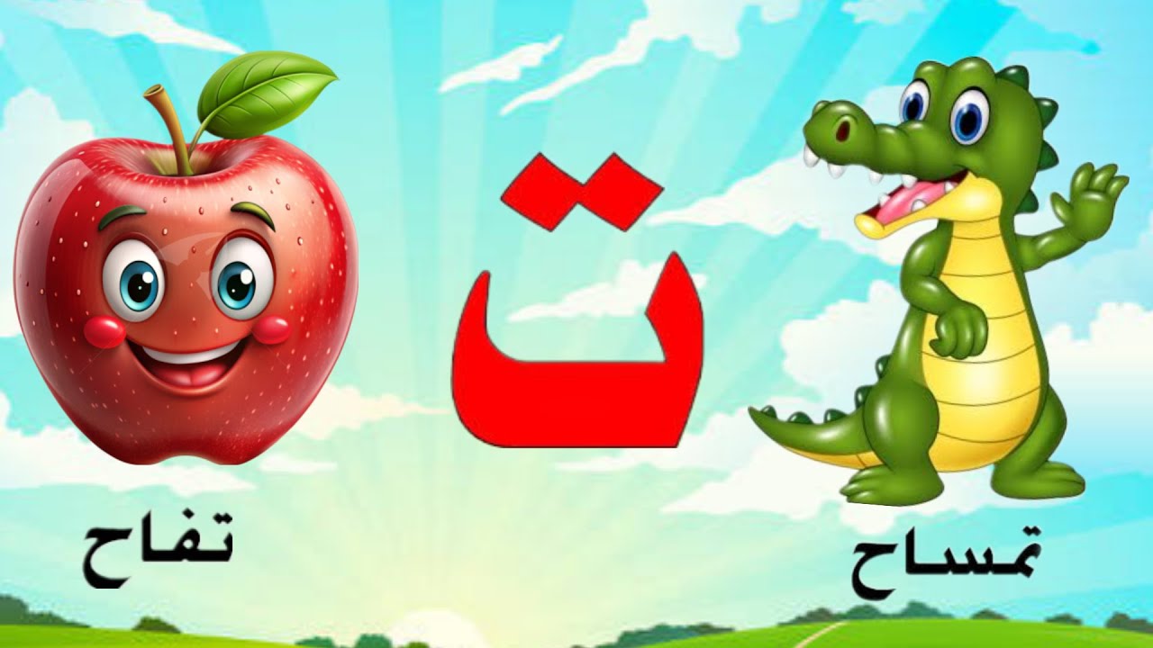 Arabic Letter Taa (ت), Arabic Alphabet for Kids – حرف التاء الحروف ...