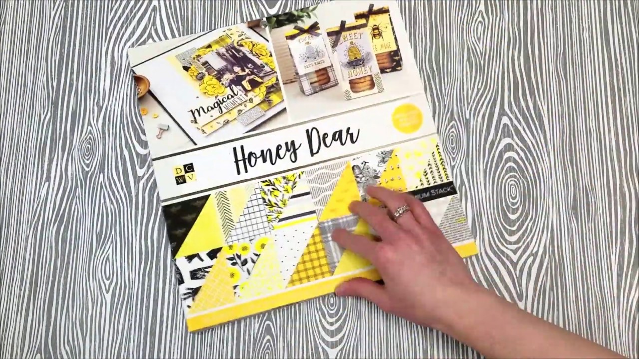 DCWV Honey Dear stack