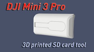 DJI Mini 3 Pro SD card tool