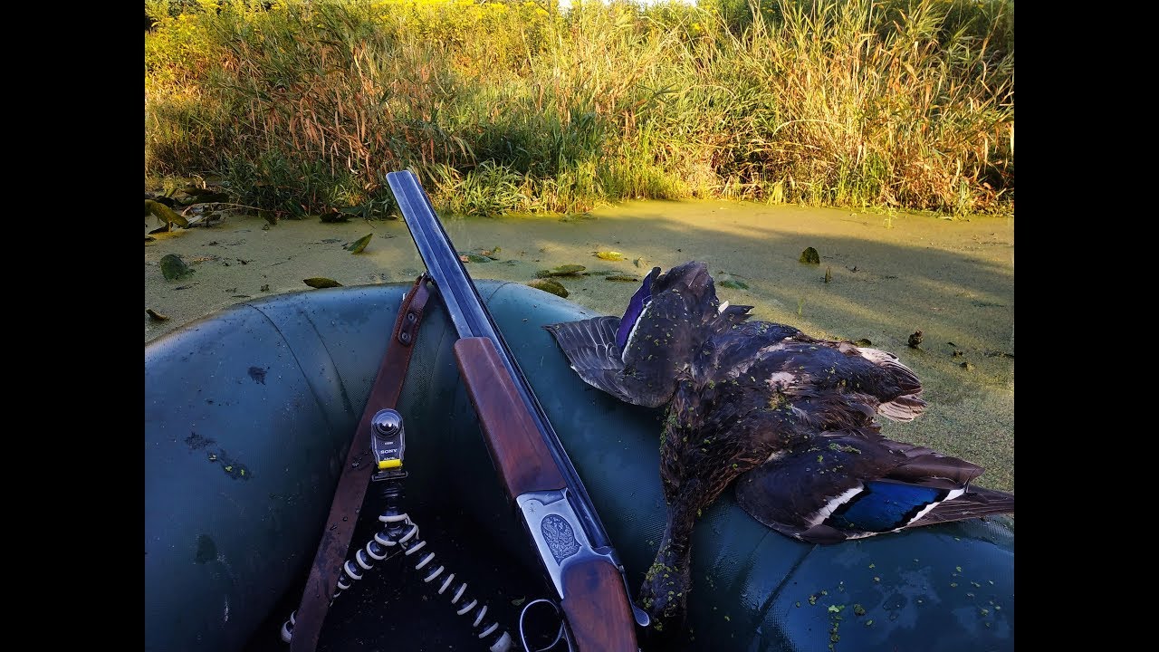 Охота на утку. Открытие 2019 г. Речка детства. Ностальгая
