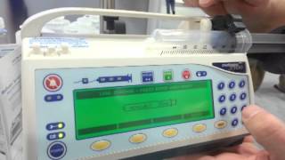 Demonstration: Smiths Surgivet Medfusion 3500 Syringe Pump