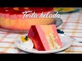 COMO PREPARAR TORTA HELADA CON BIZCOCHO Y FRUTA