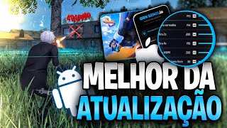 ATUALIZADA 2026!🔥 A MELHOR SENSIBILIDADE para SUBIR CAPA NO IPHONE na NOVA ATUALIZAÇÃO do FREE FIRE!