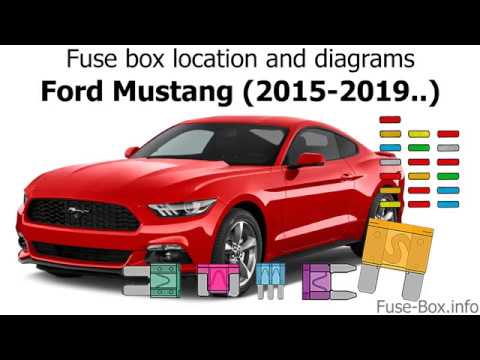 Fuse Box Location And Diagrams Ford Mustang 2015 2019