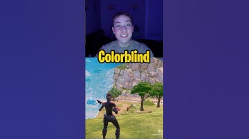BEST FORTNITE COLORBLIND SETTINGS #fortnite #fortniteshorts #shorts
