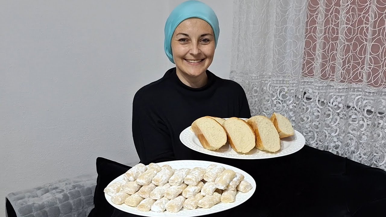 Bosanski suhi lokumi po Asiminom receptu❤️Domaći hljeb sa mjerom i detaljnom pripremom❤️