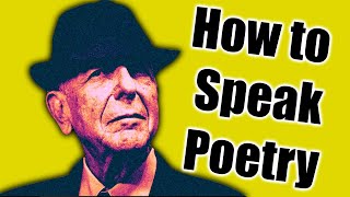 Leonard Cohen - Advice to Poets and Songwriters (read by Glen Hansard)