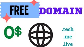 How to get a FREE Domain in 2023 ? step-by-step guide