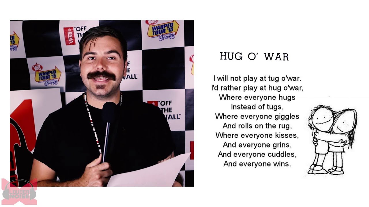 Silverstein Reads Silverstein: Hug O' War - YouTube