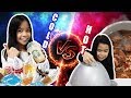 HOT VS COLD FOOD CHALLENGE
