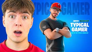Clix's FIRST TIME using Typical Gamer Icon skin! (EARLY ACCESS)