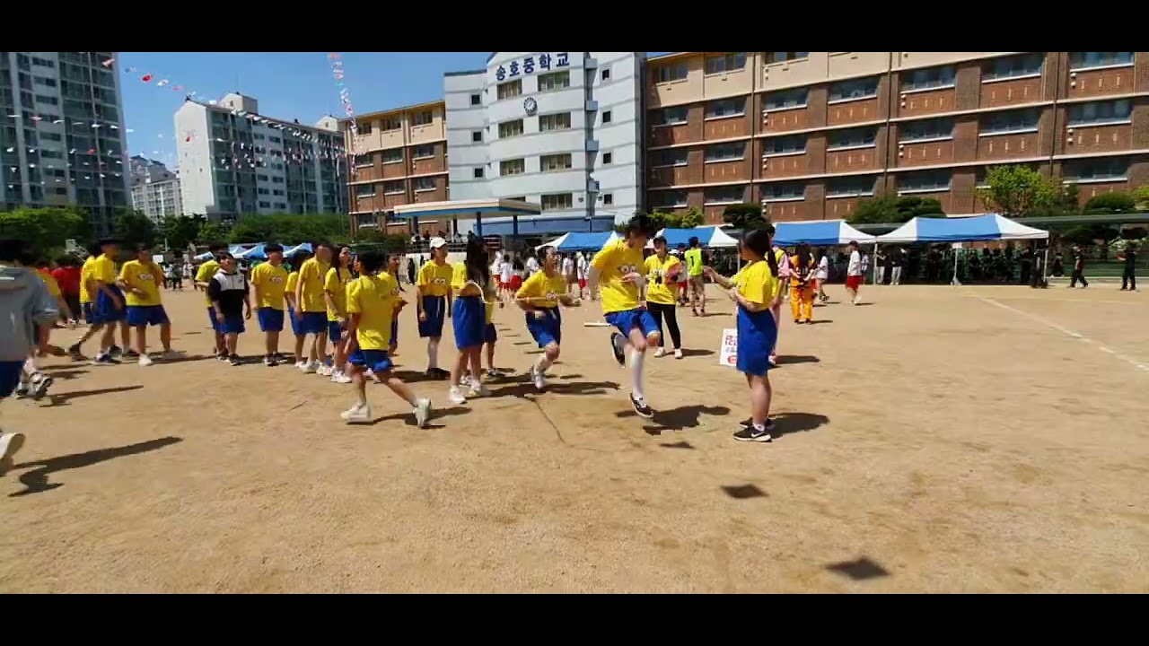 2023학년도 체육대회 | 1학년 6반 올해도 8자줄넘기 1등!