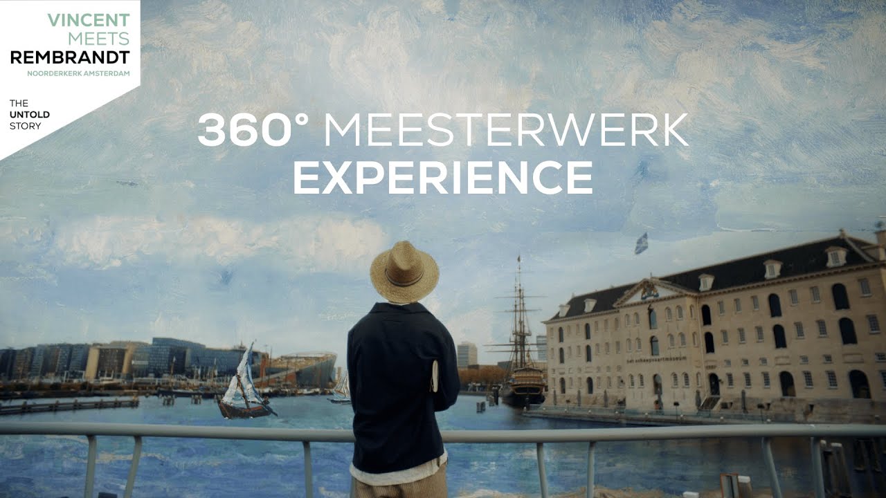Vincent van Gogh ontmoet Rembrandt van Rijn in Amsterdam | 360° experience  - YouTube