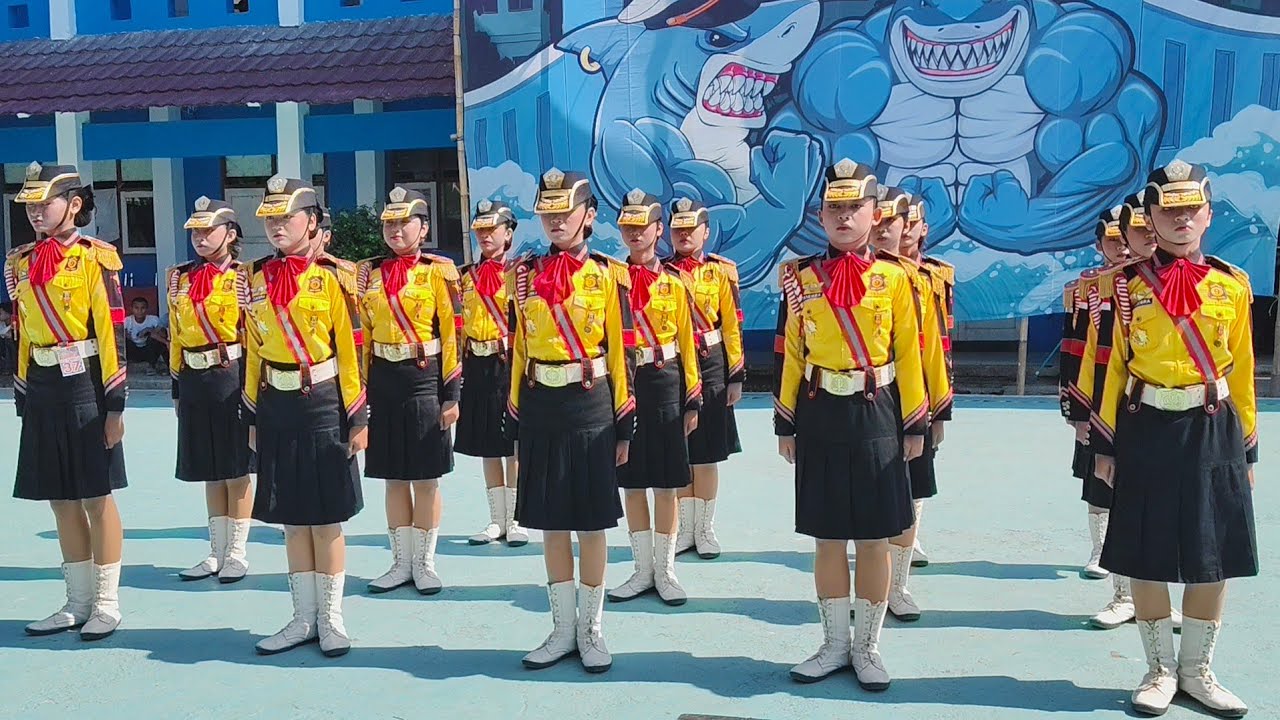 JUARA MADYA 1 PASKIBRA SMPN 9 CIREBON LKBB JANGKAR 5 COMPETITION