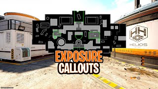 PRO EXPOSURE Map CALLOUTS for BLACK OPS 7