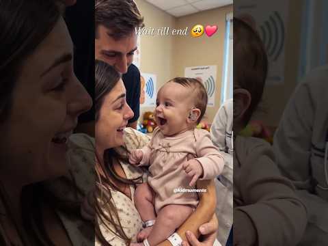 wait till end for baby reaction 😭💔🥺