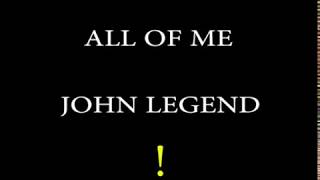 Video thumbnail of "ALL OF ME - John Legend (Easy Chords and Lyrics)"