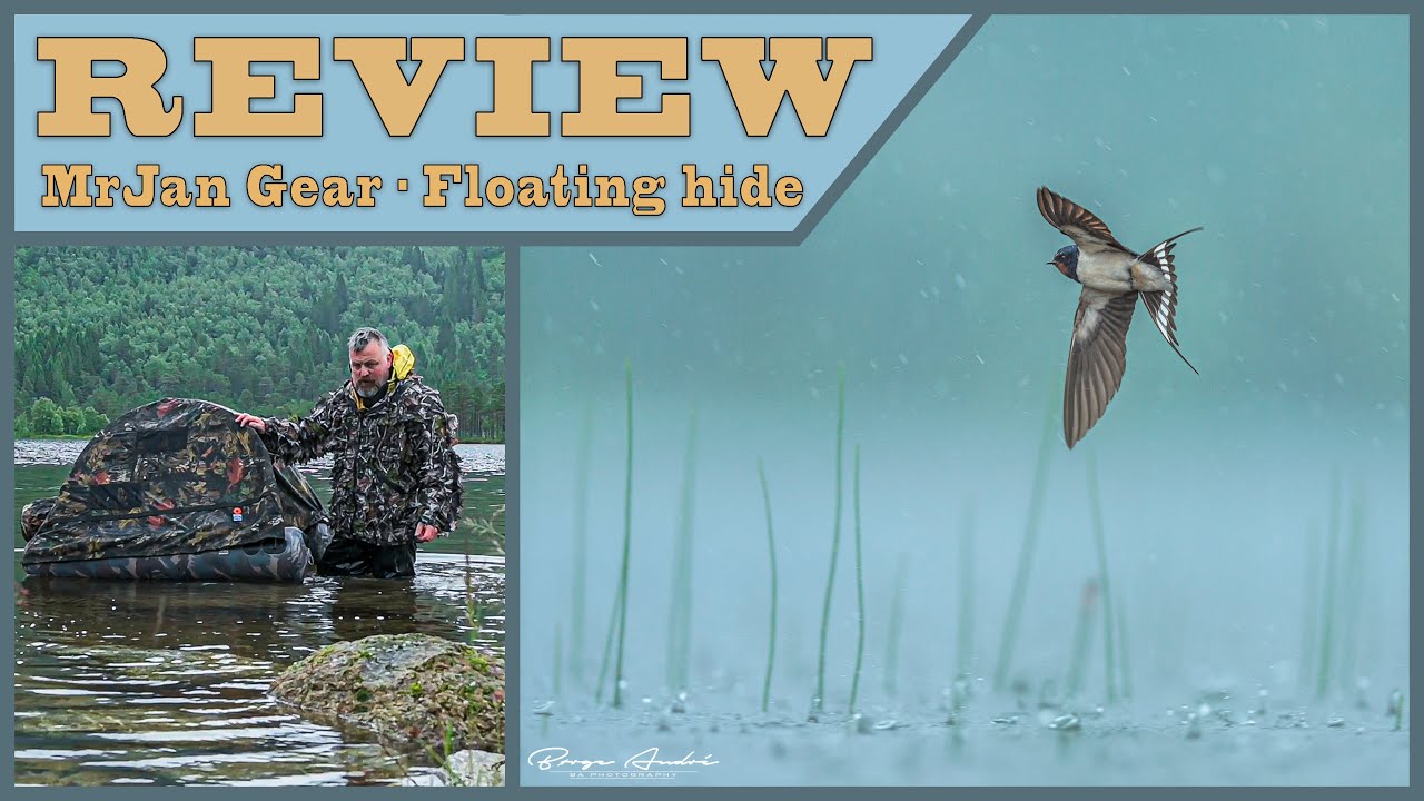 Review Of Mrjan Gear's Inflatable Floating Hide For Wildlife Photography. -  Youtube
