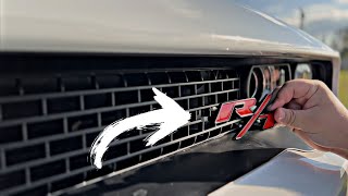 How To REMOVE Grille Badges On Your Dodge Challenger!!