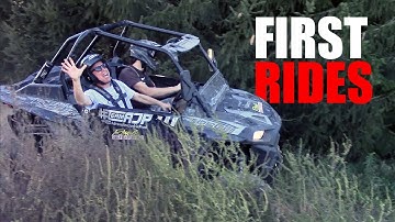 #TeamAJP First Rides: Nerdy Middle Aged Skateboarding Hippie get De-Flowered in the RZR Turbo! EP:01