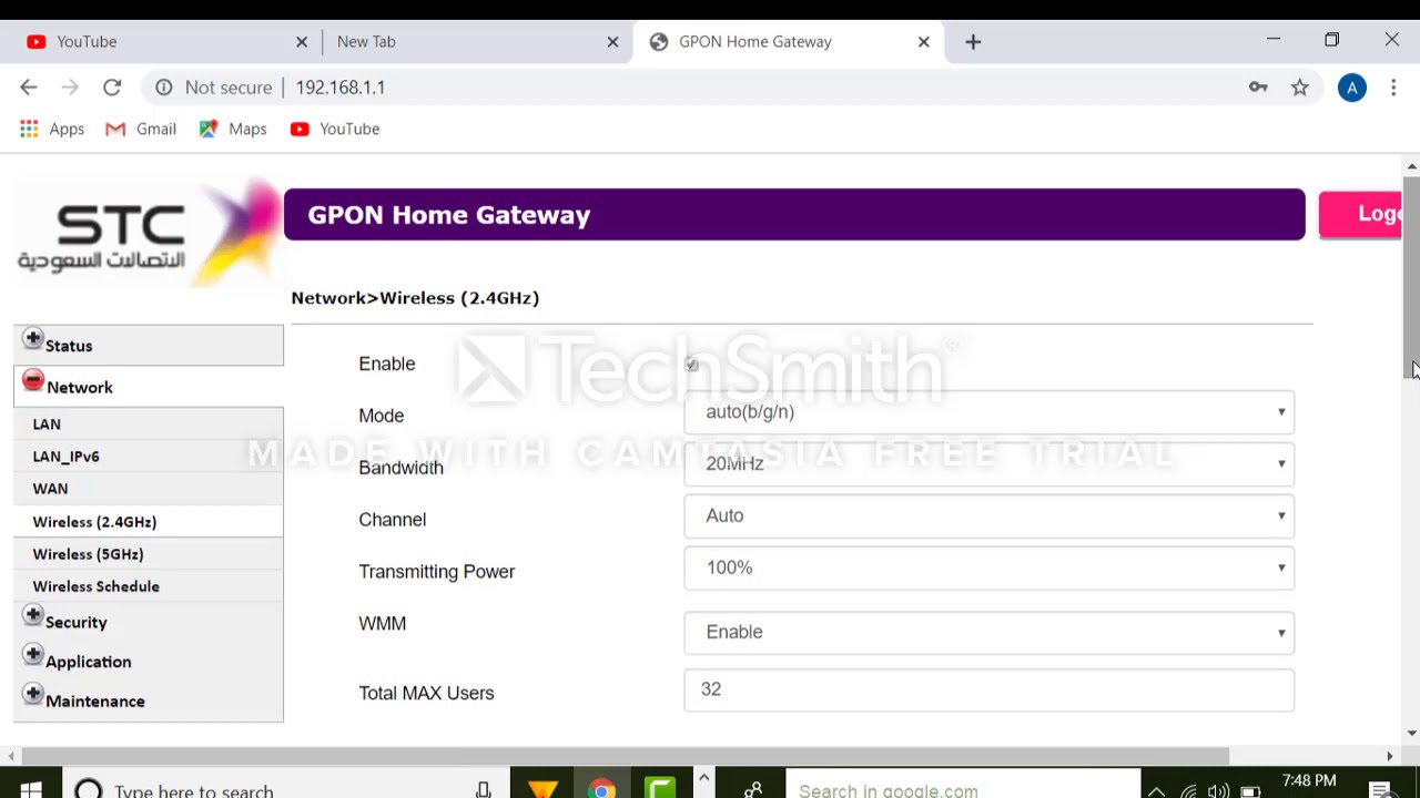 Stc wifi password change