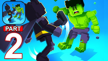 Block Ragdoll Fight - Gameplay Walkthrough,Boss Fight, Good Ending ( iOS, Android) | Part 2