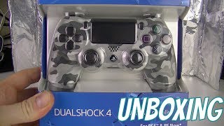 PS4 URBAN CAMOUFLAGE DUALSHOCK 4 UNBOXING