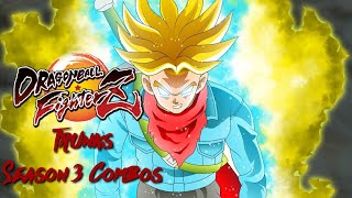 [#DBFZ] TRUNKS ADVANCED COMBOS/GUIDE, CORNER COMBOS, SOLO TOD&TEAM SYNERGY S3
