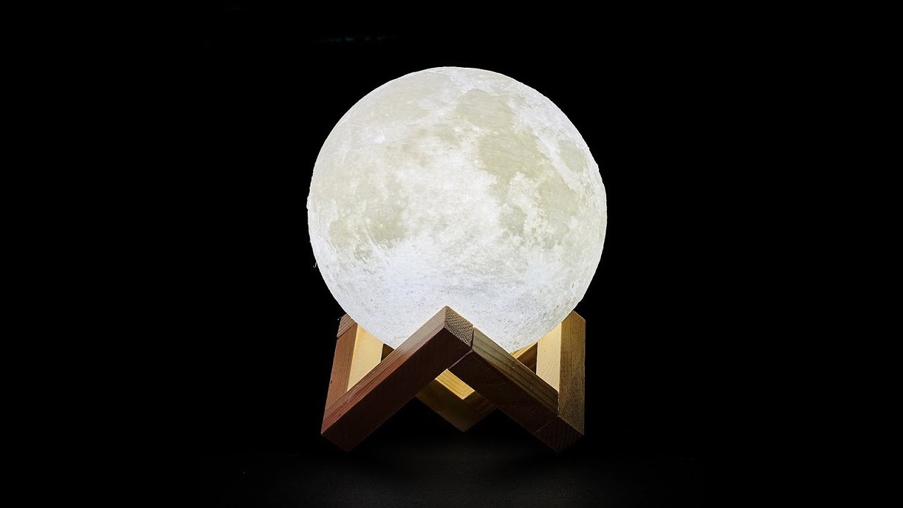 Candeeiro Lua a Luminária de Lua Cheia Coisas Criativas YouTube