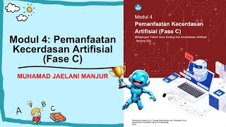 Module 4 Coding & Artificial Intelligence: Utilizing Artificial Intelligence | Phase C 2025