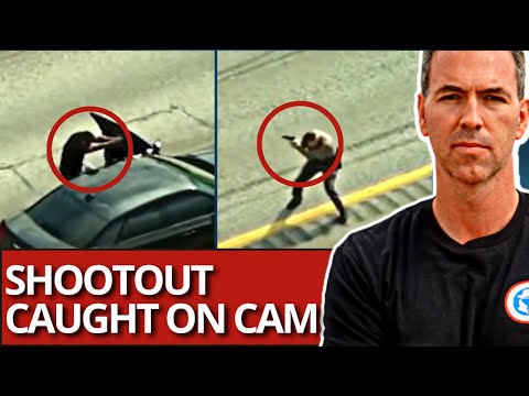 Footage Shows Police Shootout on Texas Highway | Jason Hanson